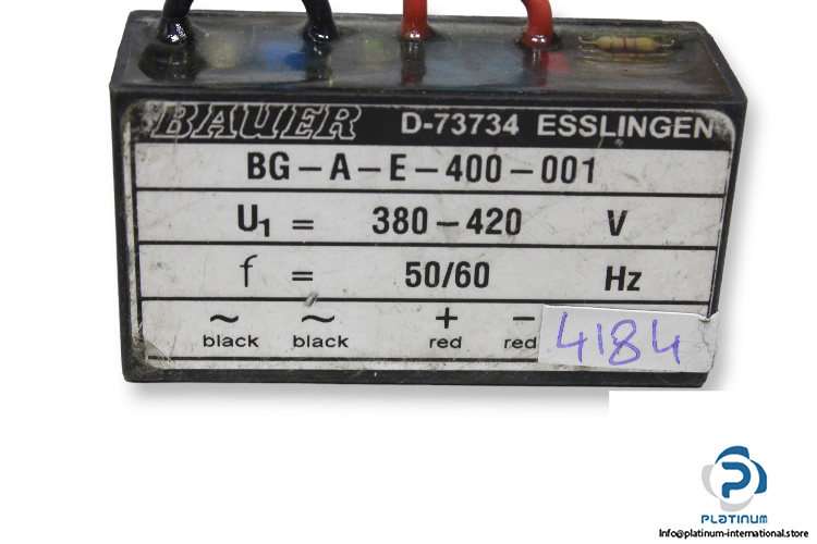 bauer-bg-a-e-400-001-brake-rectifier-used-1