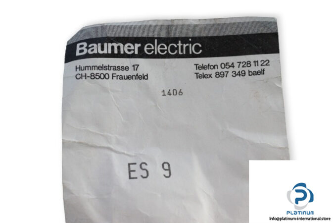 baumer-ES-9-CH-8500-cable-connector-(new)-2