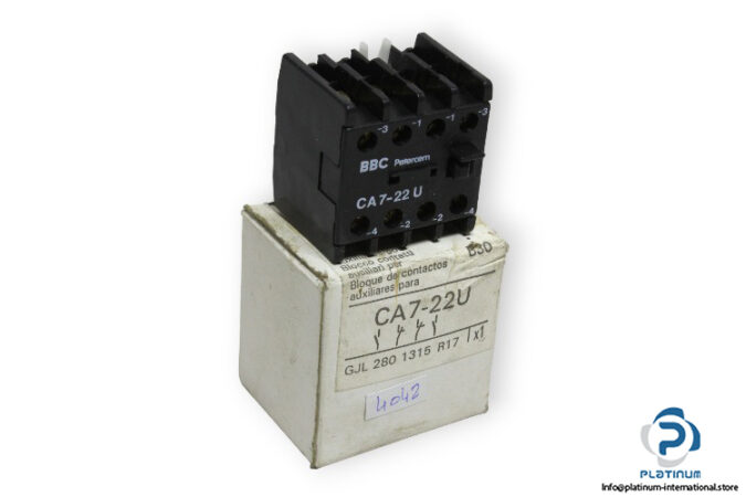 bbc-ca7-22u-auxiliary-contact-block-new