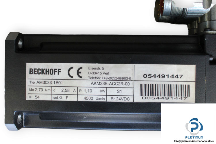beckhoff-AM3033-1E01-ac-servomotor-1-used