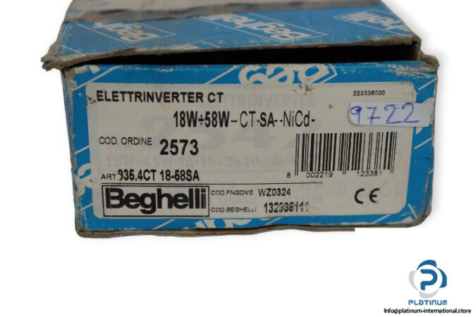 beghelli-935.4CT-18-58SA-electronic-ballast-(New)-4