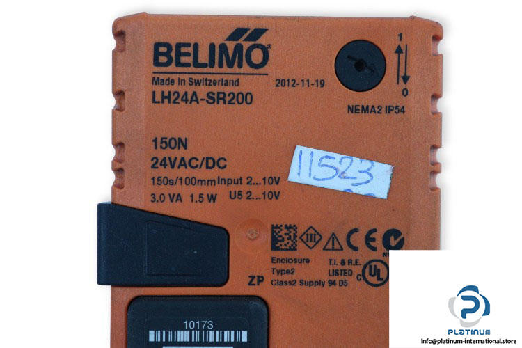 belimo-LH24A-SR200-modulating-linear-actuator-(used)-1