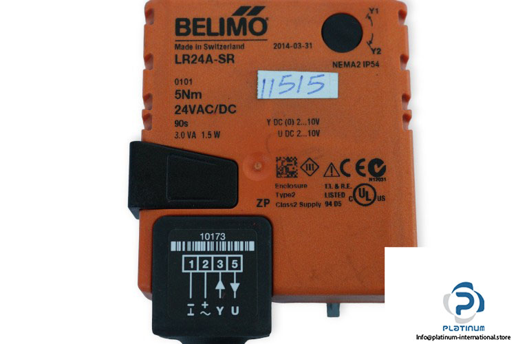 belimo-LR24A-SR-modulating-rotary-actuator-(used)-1