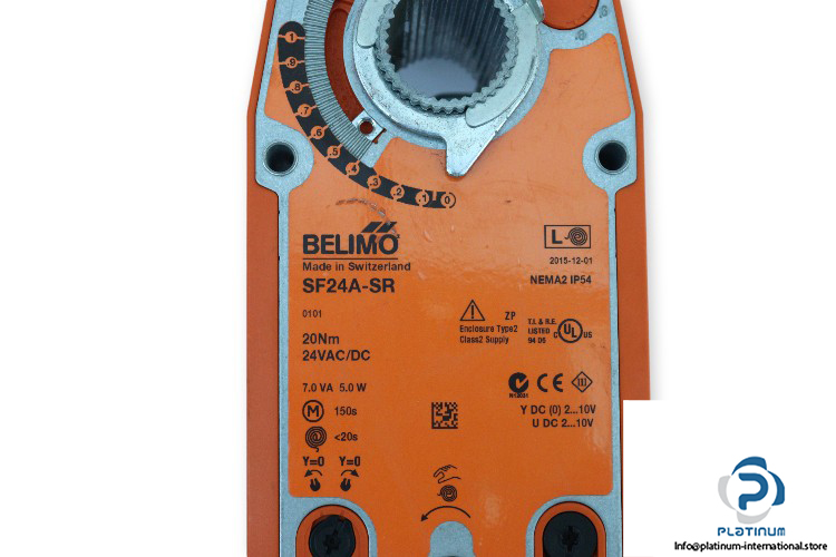 belimo-SF24A-SR-rotary-actuator-(used)-1