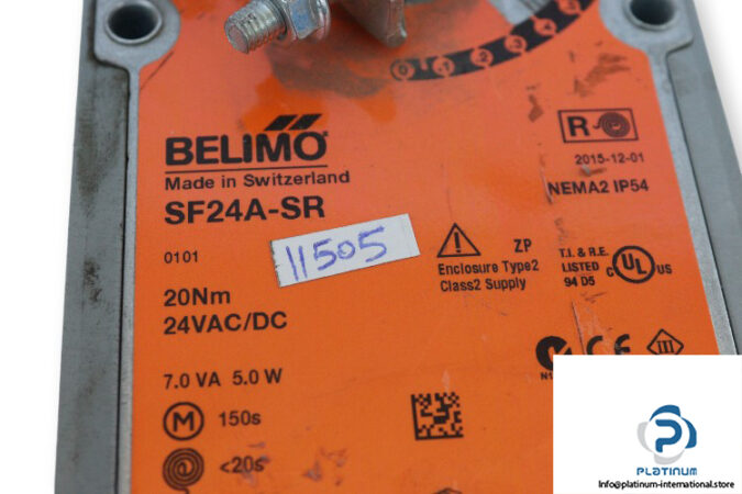 belimo-SF24A-SR-rotary-actuator-(used)-2