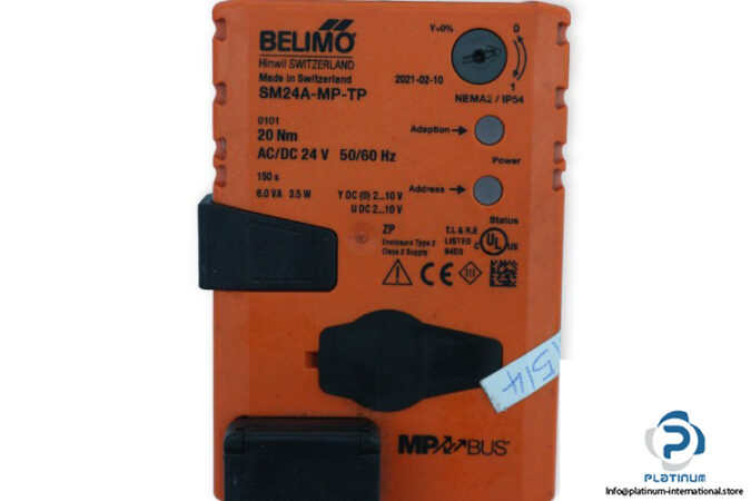 belimo-SM24A-MP-TP-rotary-actuator-(used)-2