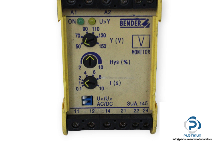bender-SUA145-voltage-relay-(used)-1