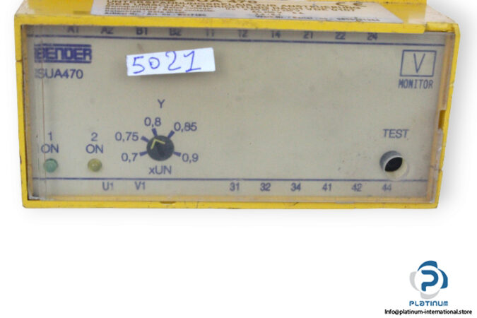 bender-SUA470-undervoltage-relay-(used)-3