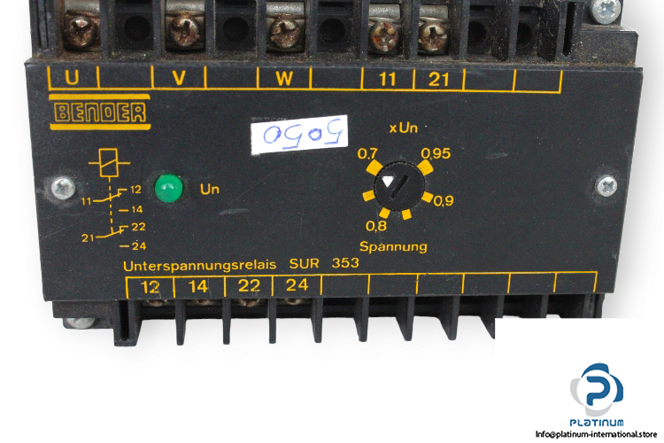bender-SUR-353-voltage-relay-(used)-1