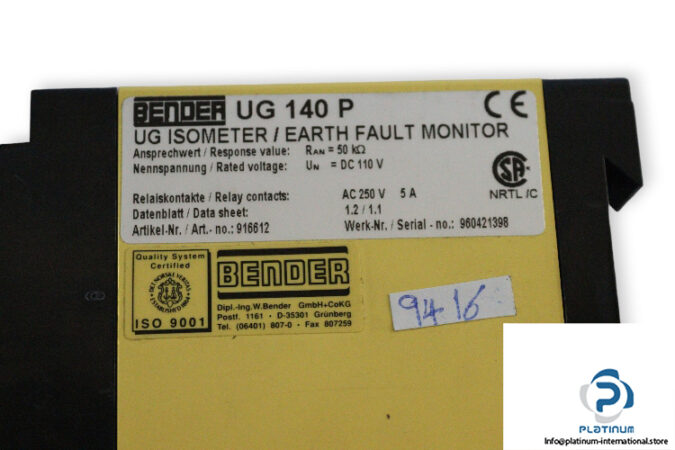 bender-UG-140-P-916612-earth-fault-relay-(new)-3