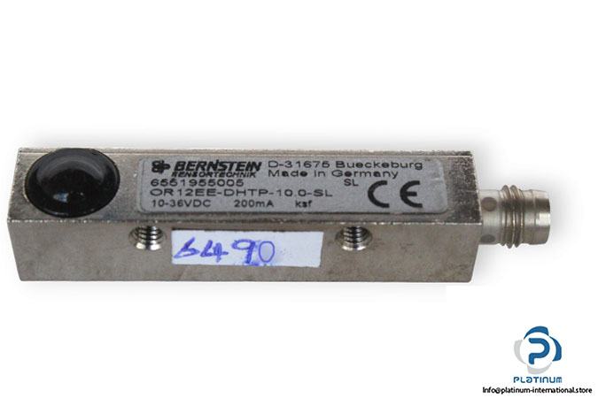 bernstein-OR12EE-DHTP-01.0-SL-photoelectric-through-beam-sensor-used-2