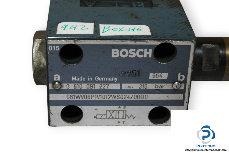 bosch-0-810-091-227-directional-Spool-valve-used-2