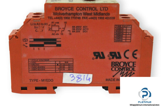 broyce-control-M1EDO-delay-on-operate-relay-(used)-2