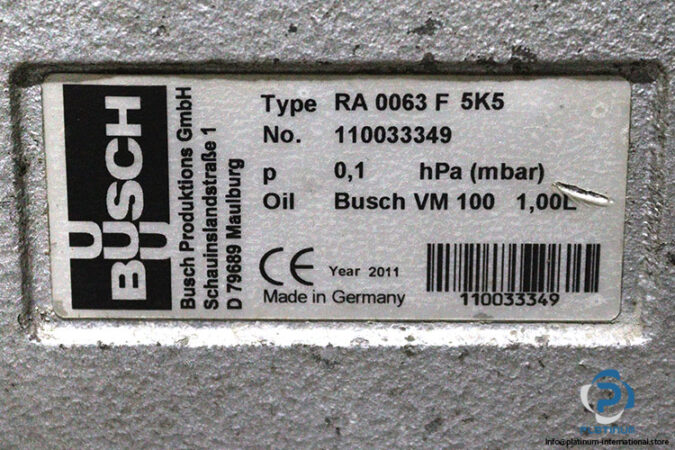 busch-RA-0063-F-5K5-vacuum-pump-used-2