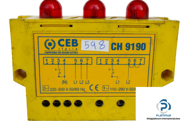 ceb-ch-9190-flashing-sensor-unit-used-1