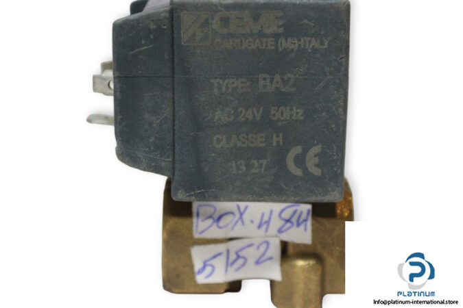 ceme-BA2-single-solenoid-valve-used-2