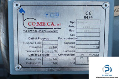 co.me.ca-B102A-accumulator