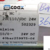 coax-mk-20-nc-14-20c110_0dc-24w-direct-acting-valve-(used)-2