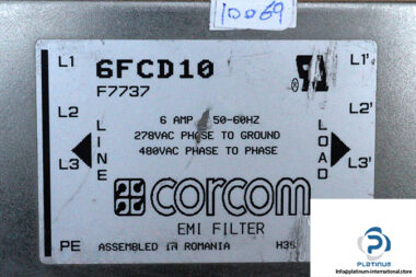 corcom-6FCD10-emi-filter-(used)-1