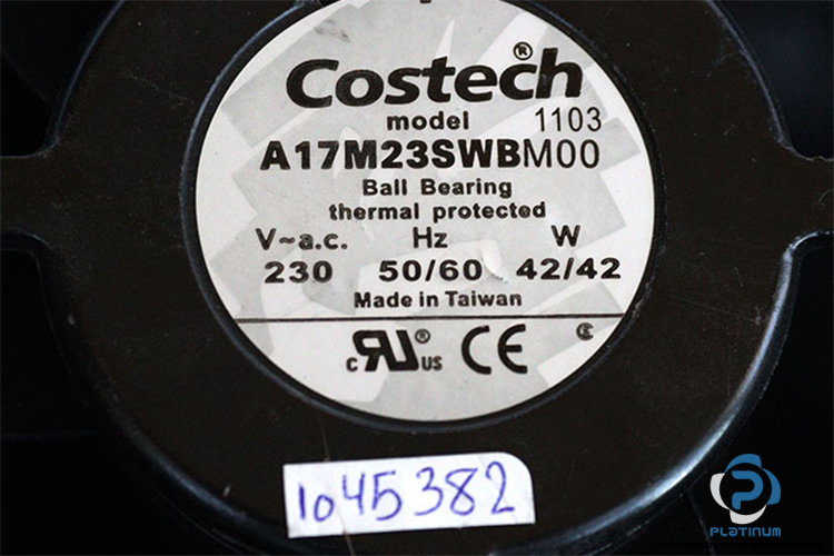 costech-A17M23SWBM00-axial-fan-used-1
