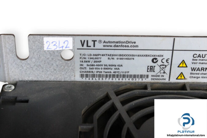 danfoss-134l0577-frequency-converter-used-3