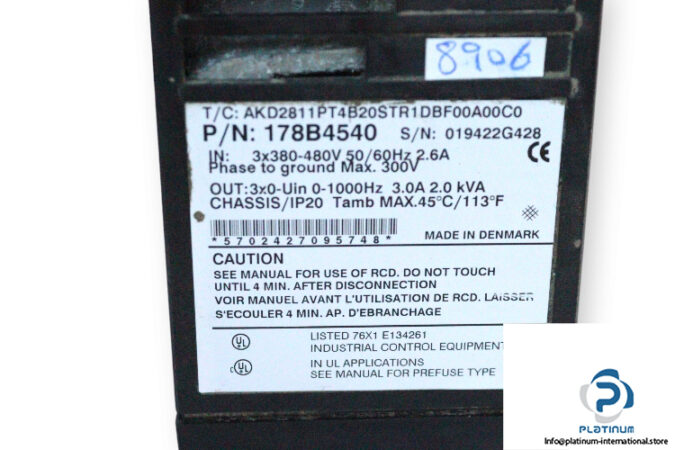 danfoss-AKD-2800-178B4540-frequency-converter-(used)-2