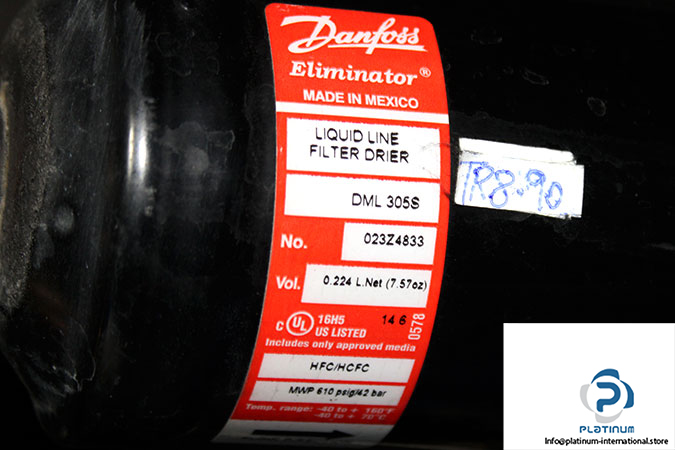 danfoss-DML-305S-liquid-line-filter-drier-(used)-1