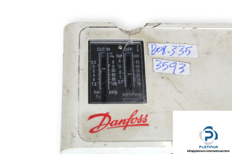 danfoss-KP17WB-dual-pressure-switch-used-2