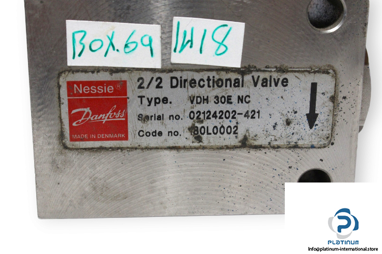 danfoss-VDH-30-E-NC-solenoid-operated-valve-used-2