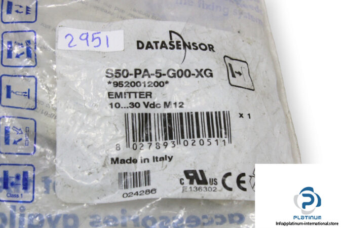 datasensor-S50-PA-5-G00-XG-photoelectric-through-beam-emitter-sensor-new-4