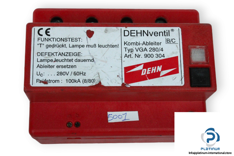 dehn-VGA-280_4-arrester-(used)-1