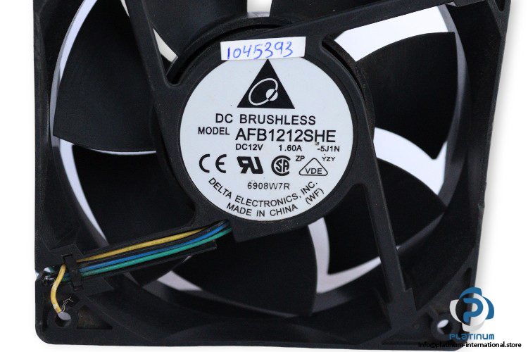 delta-electronics-AFB1212SHE-axial-fan-used-1