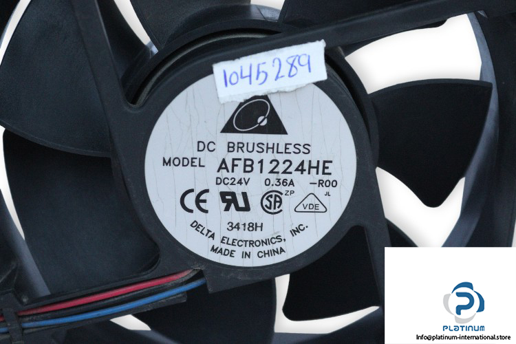 delta-electronics-AFB1224HE-axial-fan-used-1