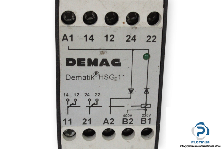 demag-HSG11-1-safety-relay-used-2