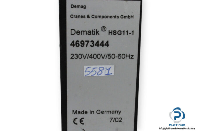 demag-HSG11-1-safety-relay-used-3