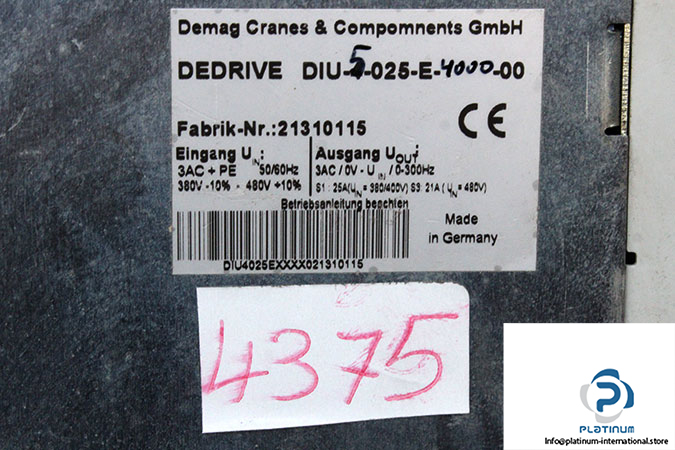 dematic-DIU-5-025-E-4000-00-frequency-inverter-(used)-1