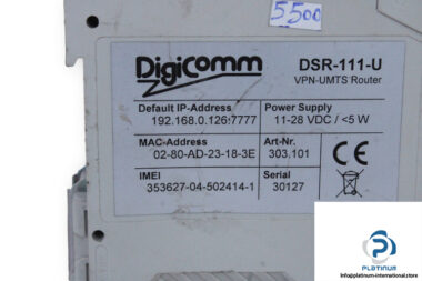 digicomm-DSR-111-U-vpn-umts-router-(used)