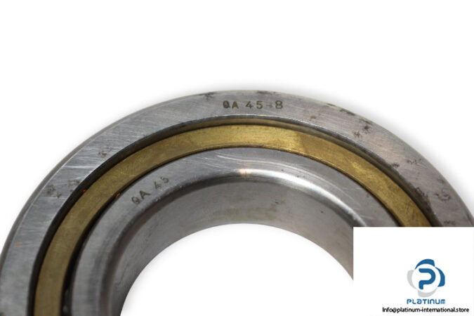 dkf-QA45-8-four-point-contact-ball-bearing-(used)-2