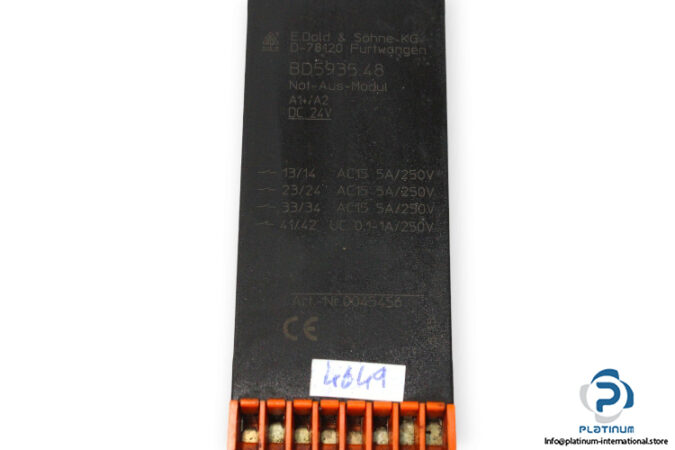 dold-BD5935.48-emergency-stop-module-(used)-3