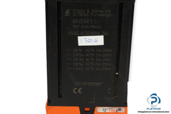 dold-BN5983.53-24V-emergency-stop-module-(used)-2