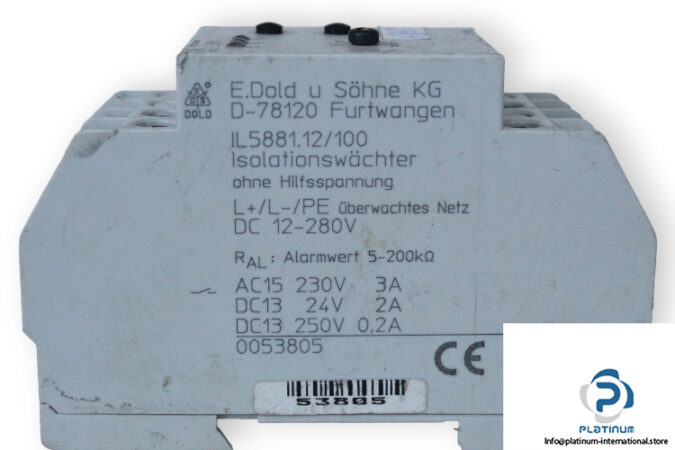 dold-IL5881.1.12_100-insulation-monitor-(Used)-2