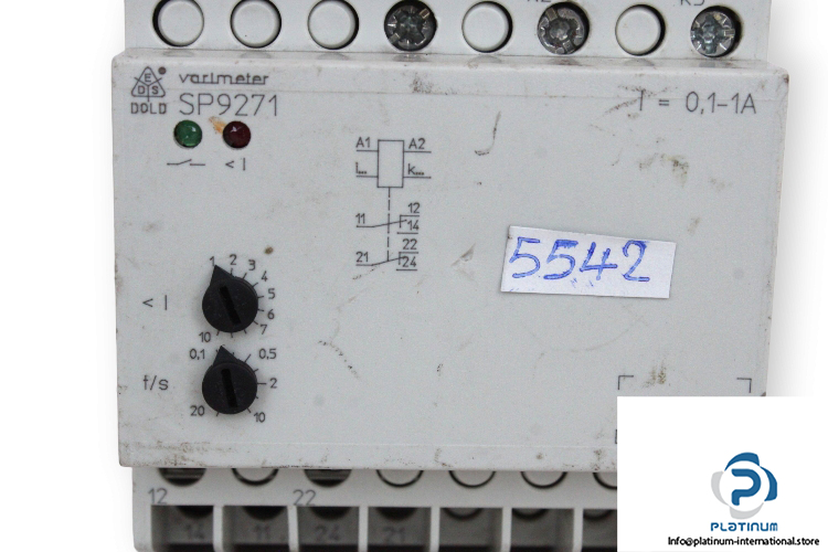 dold-SP9271-undercurrent-relay-(used)-1