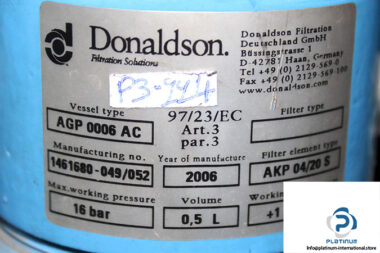 donaldson-AGP-0006-AC-pneumatic-filter-(used)-1