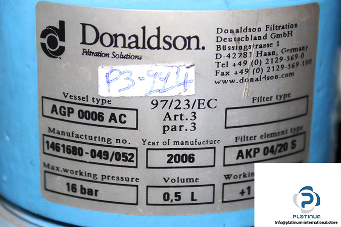donaldson-AGP-0006-AC-pneumatic-filter-(used)-1