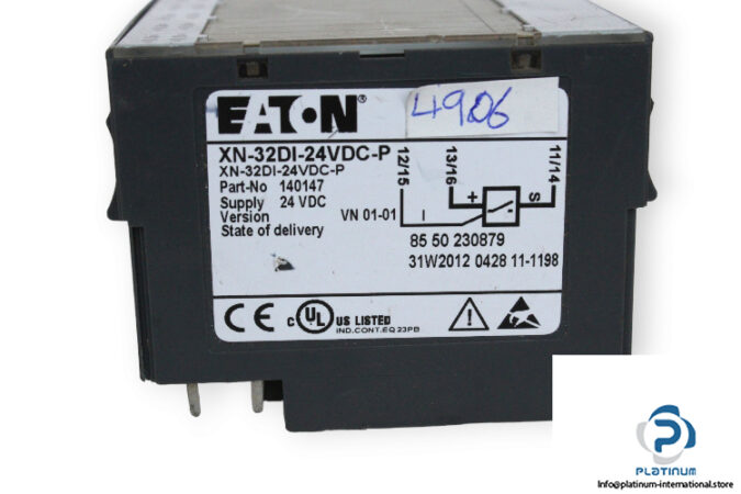 eaton-XN-32DI-24VDC-P-input-block-module-(used)-2