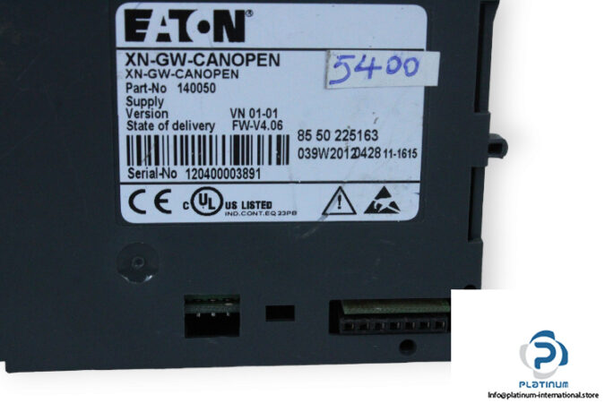 eaton-XN-GW-CANOPEN-gateway-(used)-2