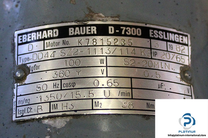 eberhard-bauer-DD44-SZ2-1113_114-KS-gearmotor-1-used