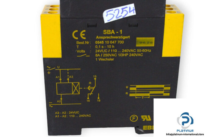 eberle-SBA-1-time-relay-(used)-2