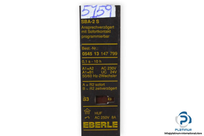 eberle-SBA-2-S-time-relay-(used)-3