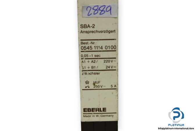 eberle-SBA-2-time-delay-relay-(used)-2